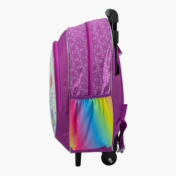 Tetris Print Trolley Backpack - 18 inches