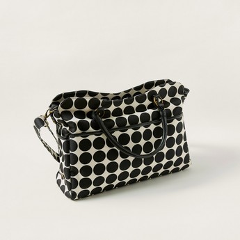 Ryco Sienna Polka Dots Print Diaper Bag