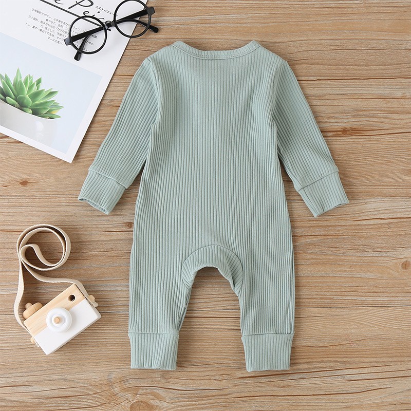 Autumn Newborn Infant Baby Boys Girls Romper Playsuit Overalls Cotton Long Sleeve Baby Jumpsuit Newborn Clothes