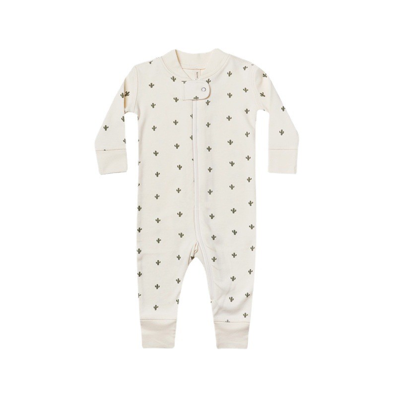 Autumn children's long-sleeved print jumpsuit for infants, boys and girls, new fashion children's clothing