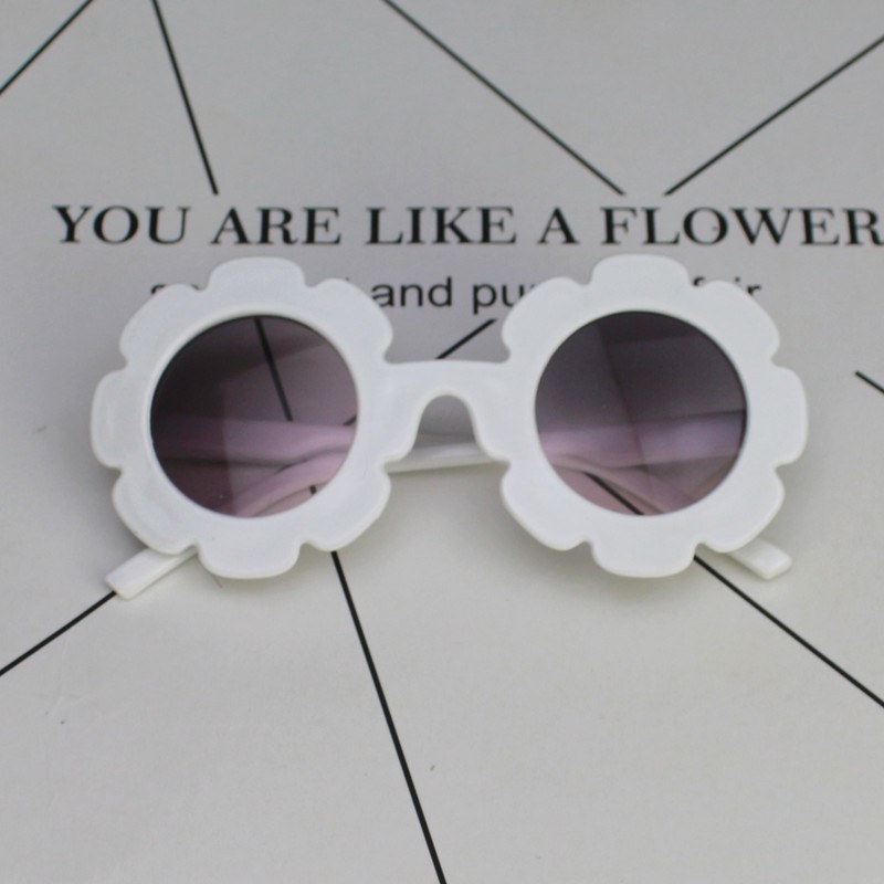 Bear Leader Children Sunglasses Accessory For Boys And Girls Flower Shape Frame Colorful Glass Cute Sunglass For Kids