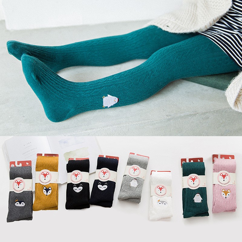 Kids Girl Cartoon Elastic Leggings Hose Fashion Girls Tights Casual Warm Children Stockings Girl Clothes Pantyhose 2-10Y Clothes