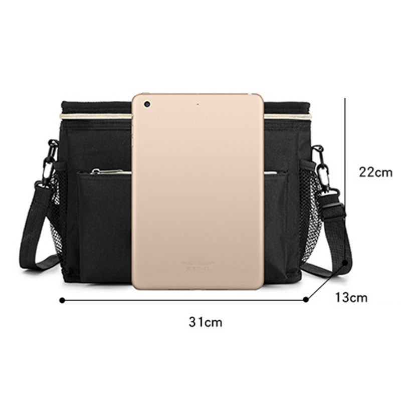 Waterproof Diaper Bag Large Capacity Mother Travel Bag Multifunctional Maternity Mother Baby Stroller Bags Organizer Mummy Bag