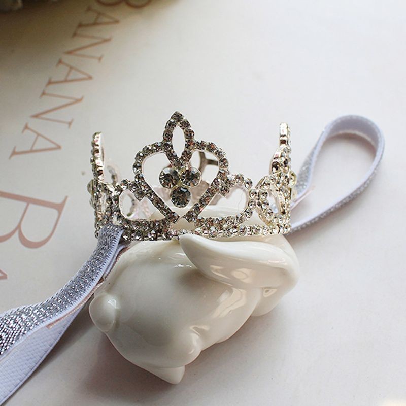 Baby Girls Princess Tiara Rhinestone Tiara Newborn Photography Accessories