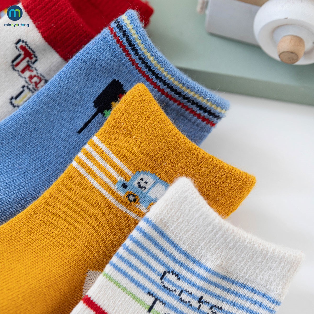 5pairs/lot Baby Socks Autumn Winter Warm Cotton Kids Socks Cute Girls Cartoon Duck Boys Infant Socks Accessories Miaoyoutong