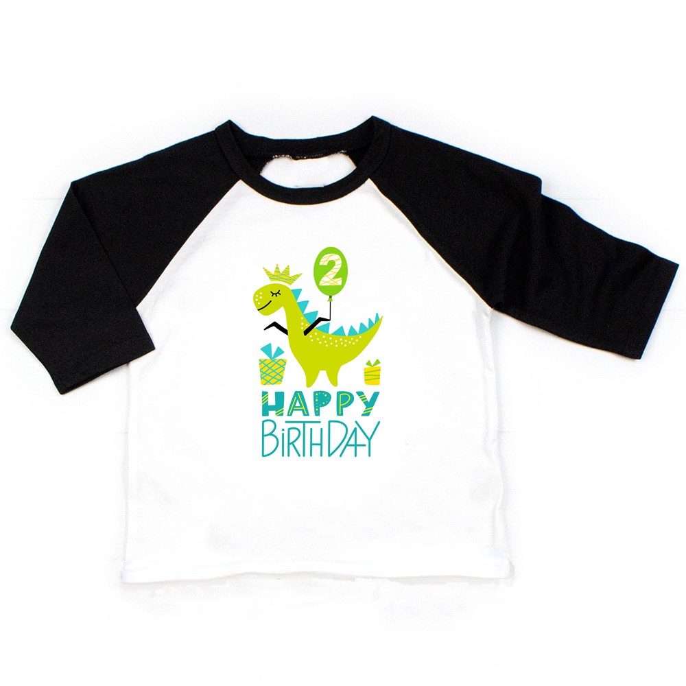 Dinosaur Birthday Shirt Birthday T-shirt Birthday Trcuk Tee Dinosaur Shirt Party Dinosaur Theme Gift Boys Fashion T-shirt