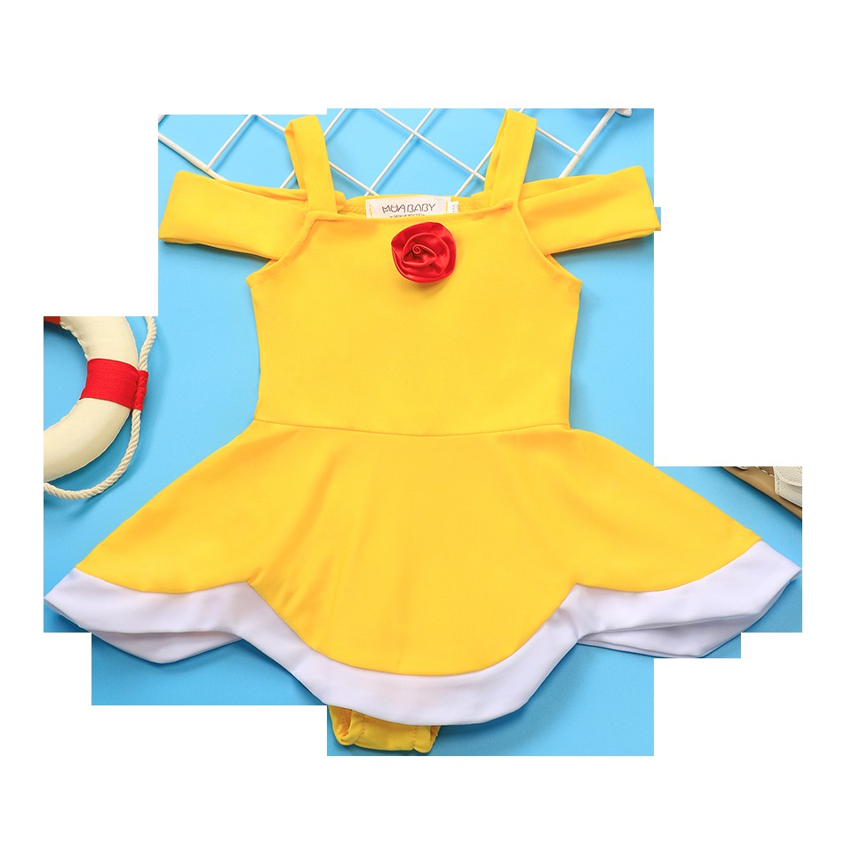 Princess Girls Bathing Suit One Piece Bathing Suit Kids Bathing Suit Snow White and Elsa Two Pieces Bathing Suit