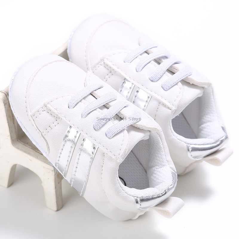 Fashion Baby Shoes Children White Sneakers For Girls Soft Flats Toddler Baby First Walkers Kids Sneakers Casual Infant Shoes