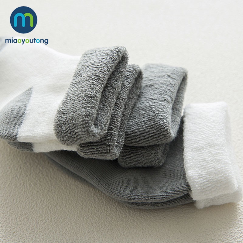 5 Pair High Quality Thicken Cartoon Comfort Cotton Newborn Socks Kids Boy New Born Girl Socks Meia Infantil Miaoyoutong