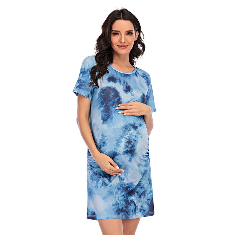 Women's maternity dress Sheath dresses with a slim fit from the side suitable for pregnant and pregnant women