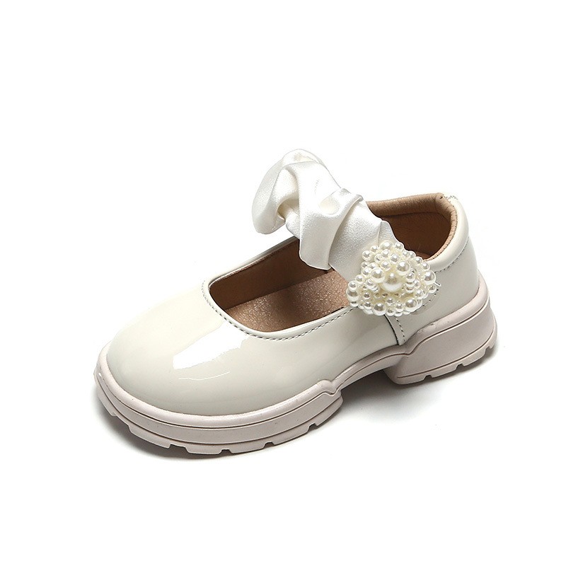 Patent leather girls school shoes spring and autumn new fashion show little girls leather shoes soft sole baby boy children shoes