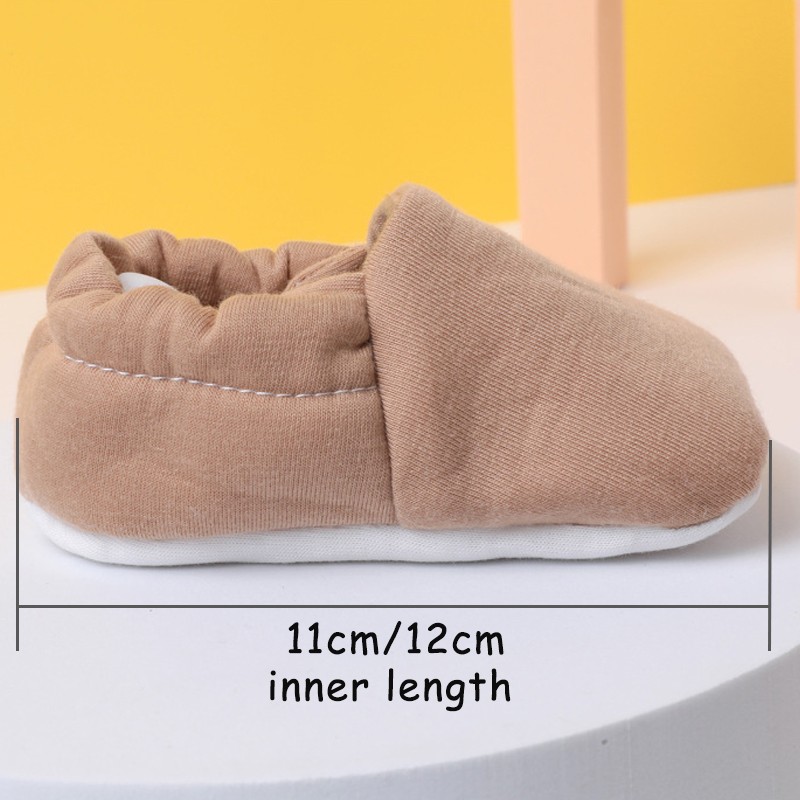 Children Anti-slip Baby Shoes Newborn Baby Boys Girls Animal Crib Shoes Infant Cartoon Soft Sole Cute Warm Animal Baby Shoes