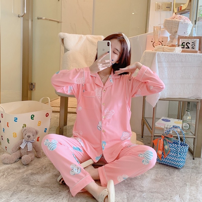 Pajamas Clothes Women Breastfeeding Set Leisurewear Nursing Suits Pregnant Woman Pajamas Twinset Breastfeeding Tops Pant 2pcs