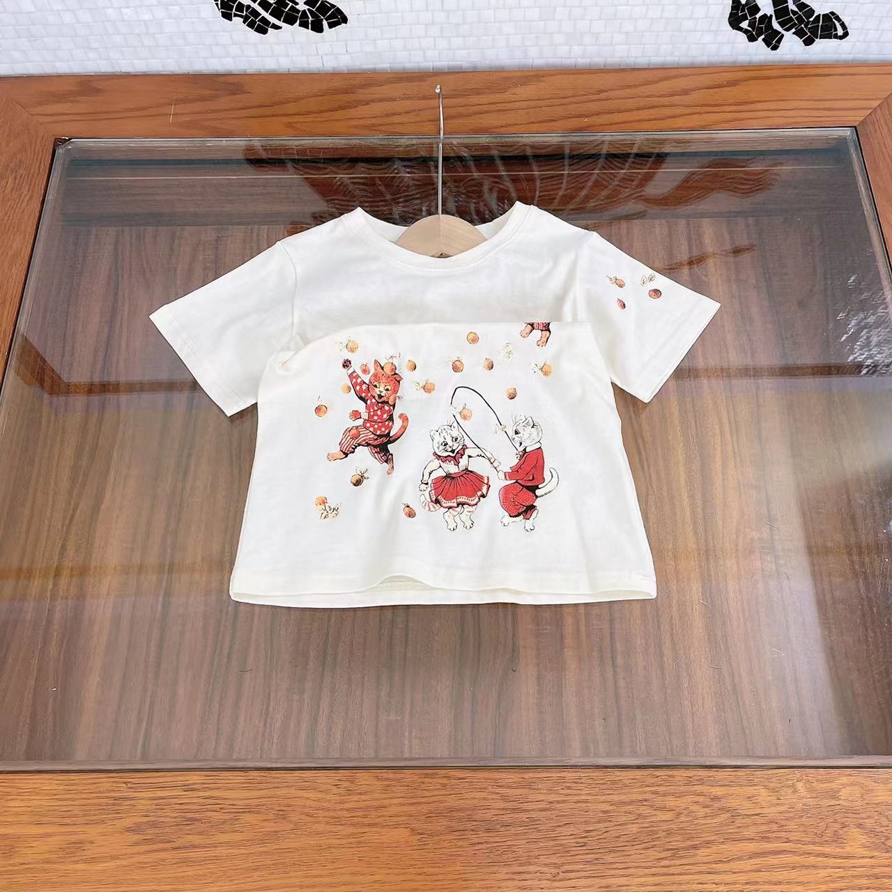 2022 summer children's clothing boys boutique clothing fashion baby boys short sleeve cotton T-shirt tops designer kids clothes