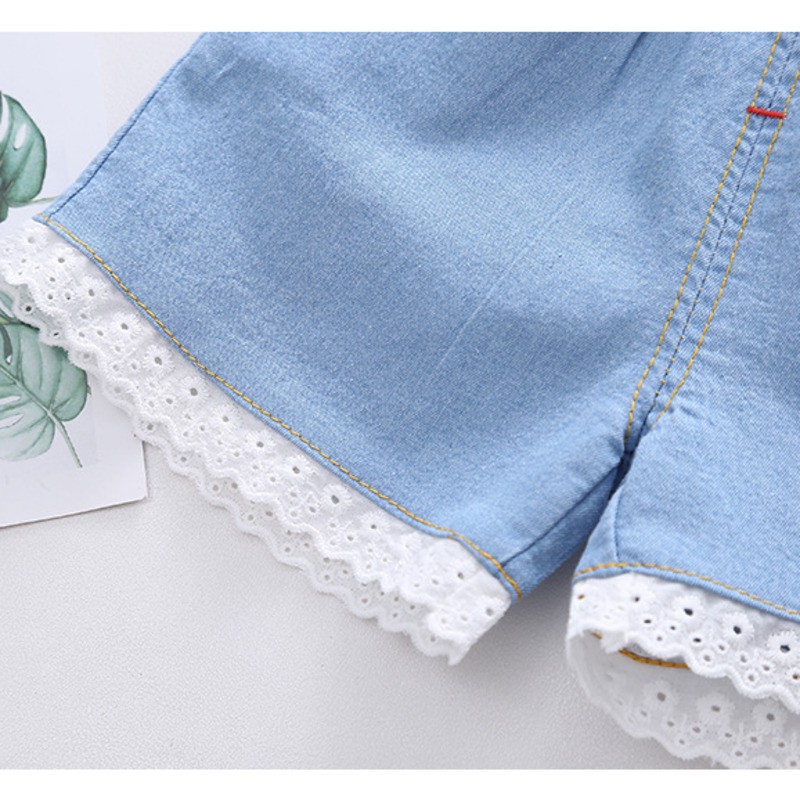 New summer baby clothes suit children girls fashion cute shirt shorts 2pcs/sets baby costume cotton casual kids sportswear