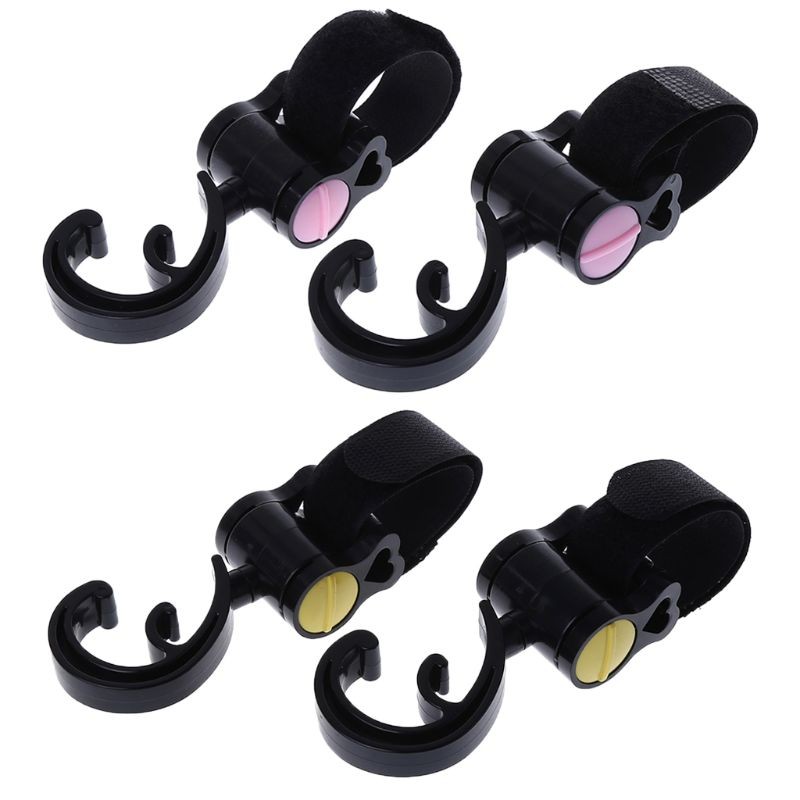 2pcs/set Baby Stroller Hook Hooks Strong Strong Shopping Bag Storage Hanger Hanging Carriage Carriage Multifunctional Outdoor