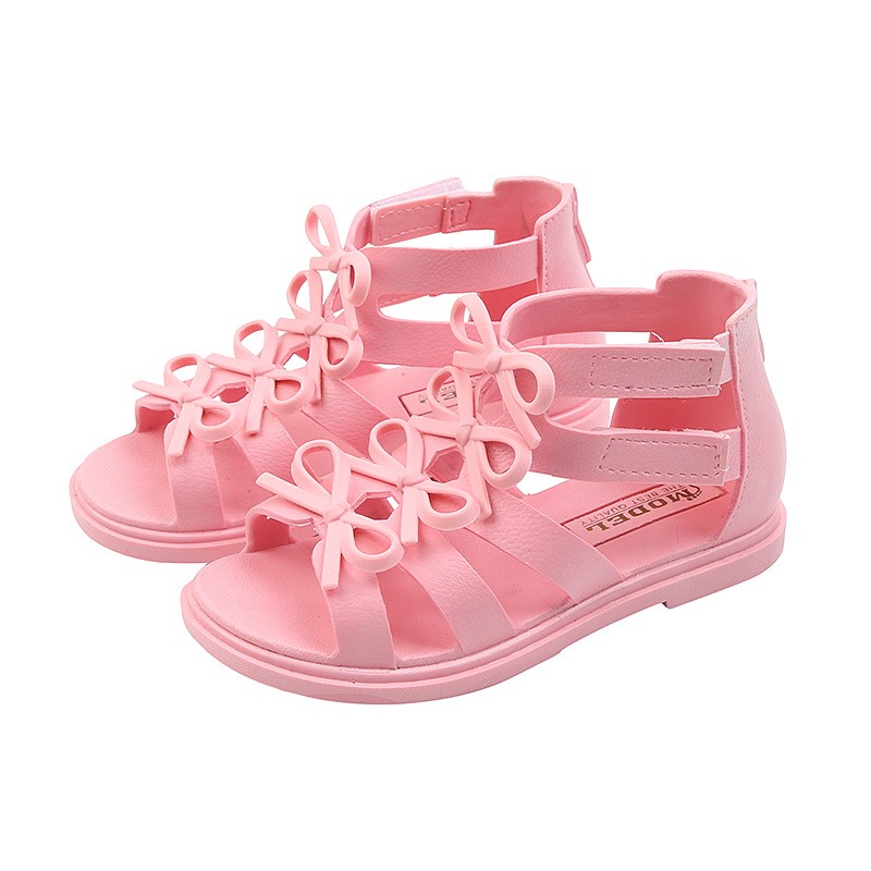 Kids 2022 summer girls sandals 4 for 9 years breathable outdoor princess shoes soft bottom girls non-slip shoe free shipping