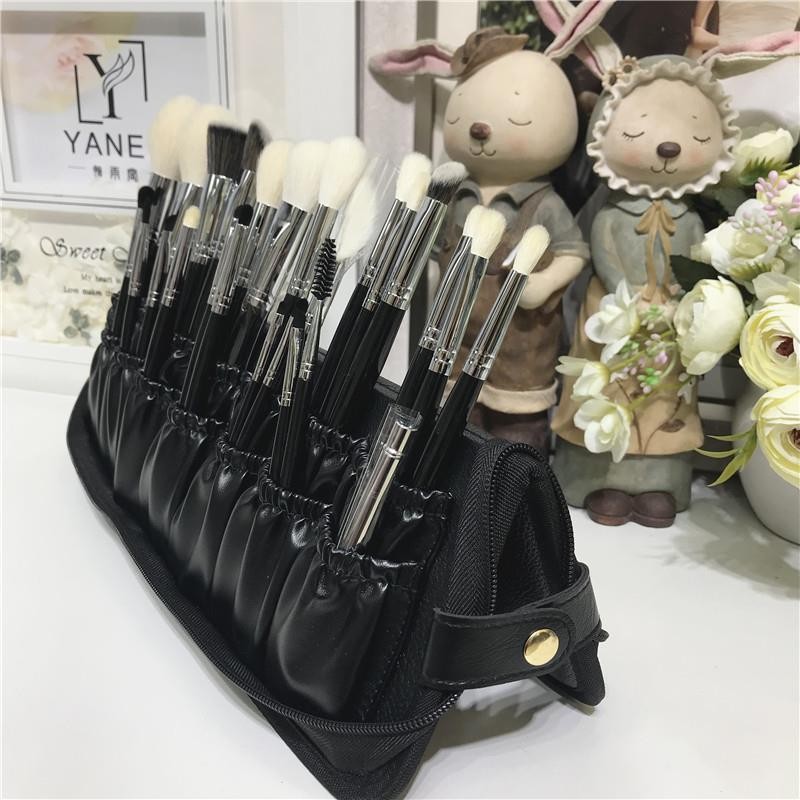 Women Foldable Makeup Brush Bag Organizer Female Travel Cosmetic Toiletry Toiletry Washing Accessories Pouch