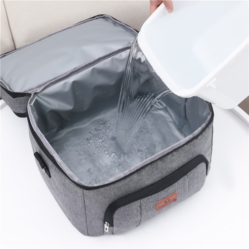 8L 20L outdoor insulated thermal cooler camping bag with shoulder strap car using ice pack bolsa termica loncheras para mujer