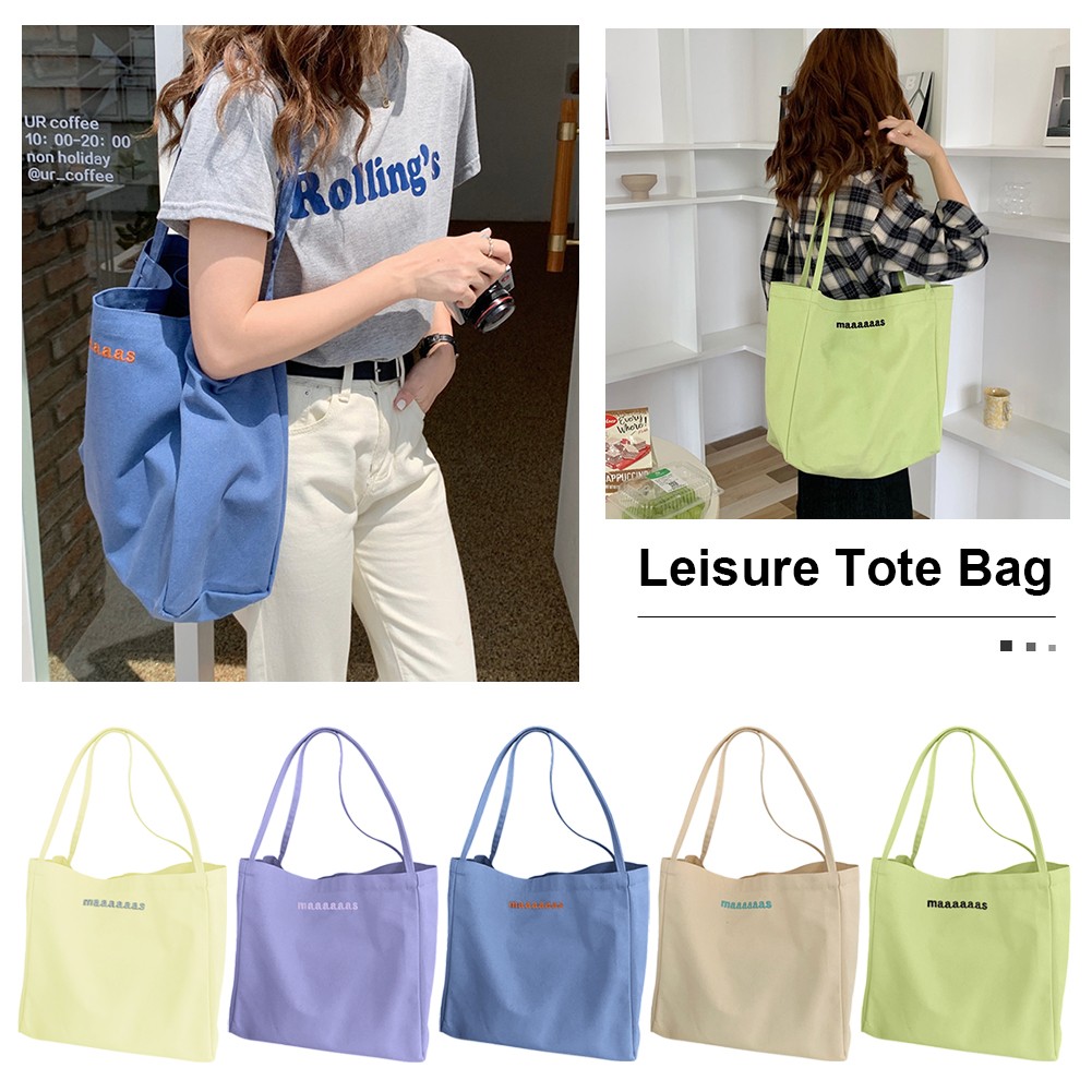 Mental Eviron Women Handbag Shoulder Bags Large Capacity Corduroy Tote Bags Reusable Storage Folding Bags