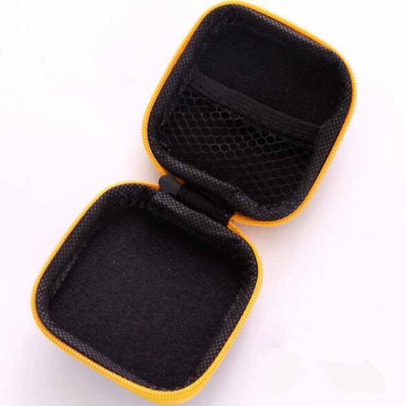 Headphone Holder Coin Purse USB Cable Key Organizer Carrying Case Hard Bag Earphone Pouches Storage Cases