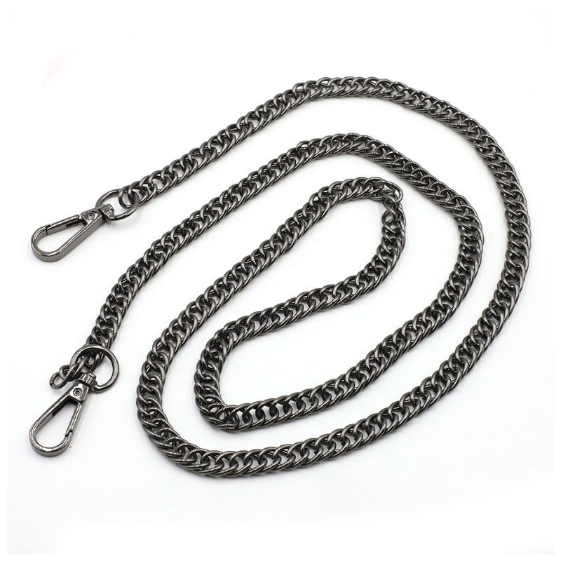 1PC 120cm DIY Chain Strap Handbag Shoulder Chains Crossbody Replacement Straps With Metal Buckles Purse Bag Accessories