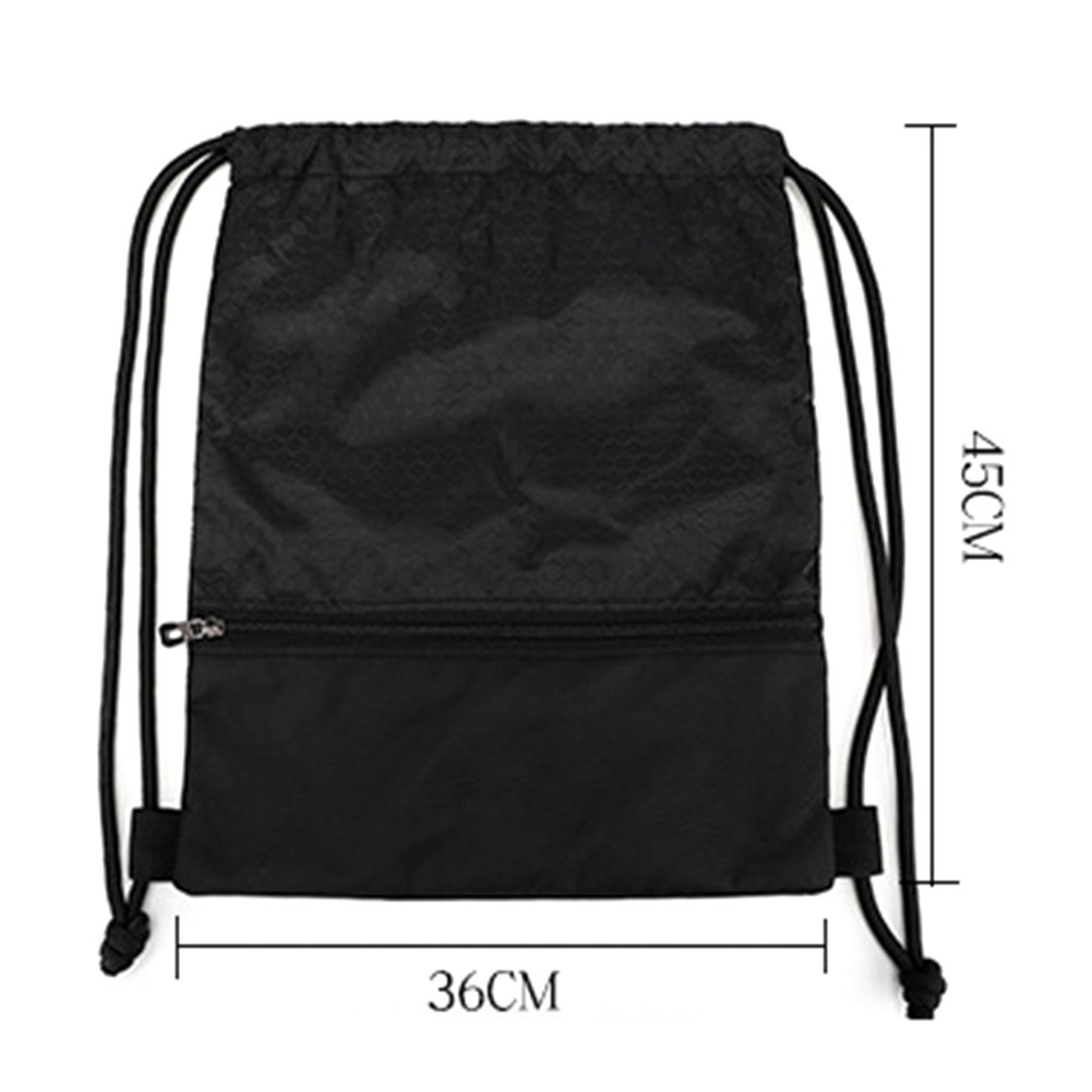 Large Capacity Nylon Shoulder Bag for Men and Women Portable Large Capacity Backpack Travel Bag School Bag Black Special Sale