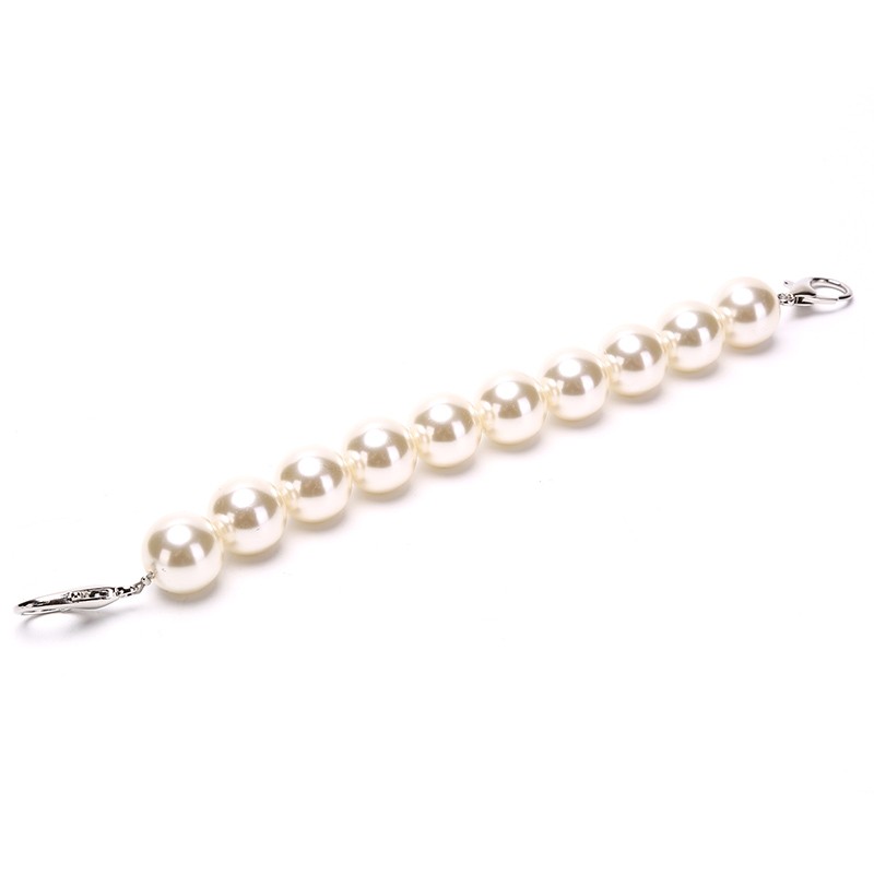 Pearl Strap for Bags Fashion Handbag Handles Chain Beaded DIY Handbag Straps Sacos De Ombro Accessories Sac Main Diy