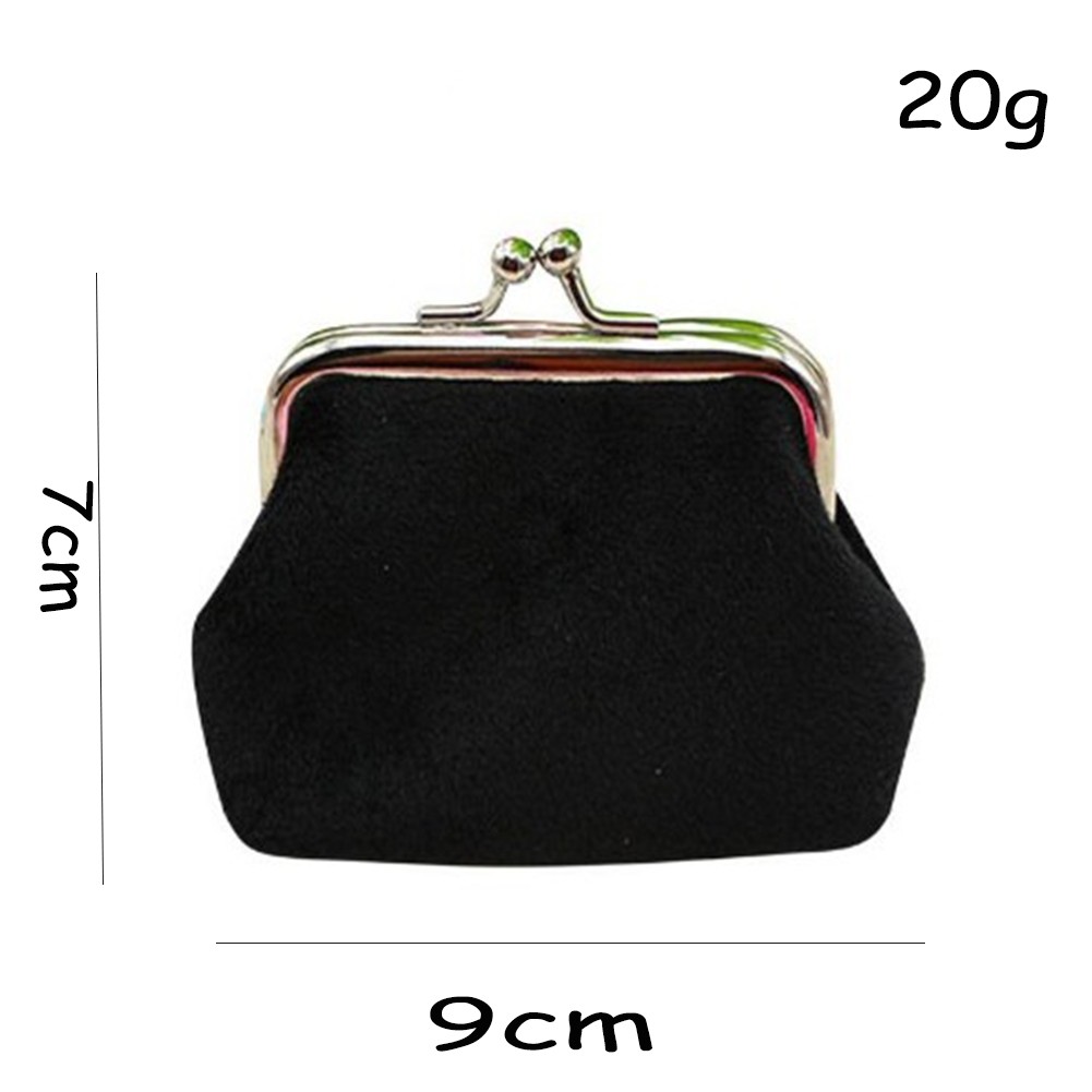 Women Corduroy Small Wallet Coin Purse Clutch Handbag Bag Girls Card Holder Keychain Bag Sanitary Napkins Travel Makeup Bag