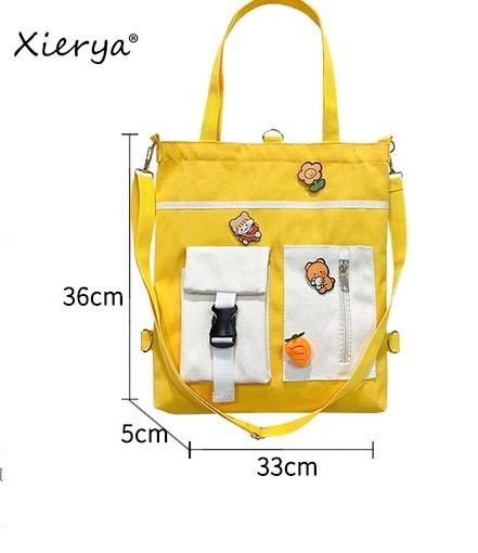 Xierya Fashion Women Shoulder Bag, Student Handbag Women Canvas Bag Tote Shopping Crossbody Bags Mochilas