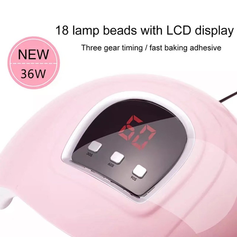 Nail Dryer Nail Lamp LED UV Lamp For Curing All Gel Nail Polish With Motion Sensor Manicure Pedicure Salon Tool