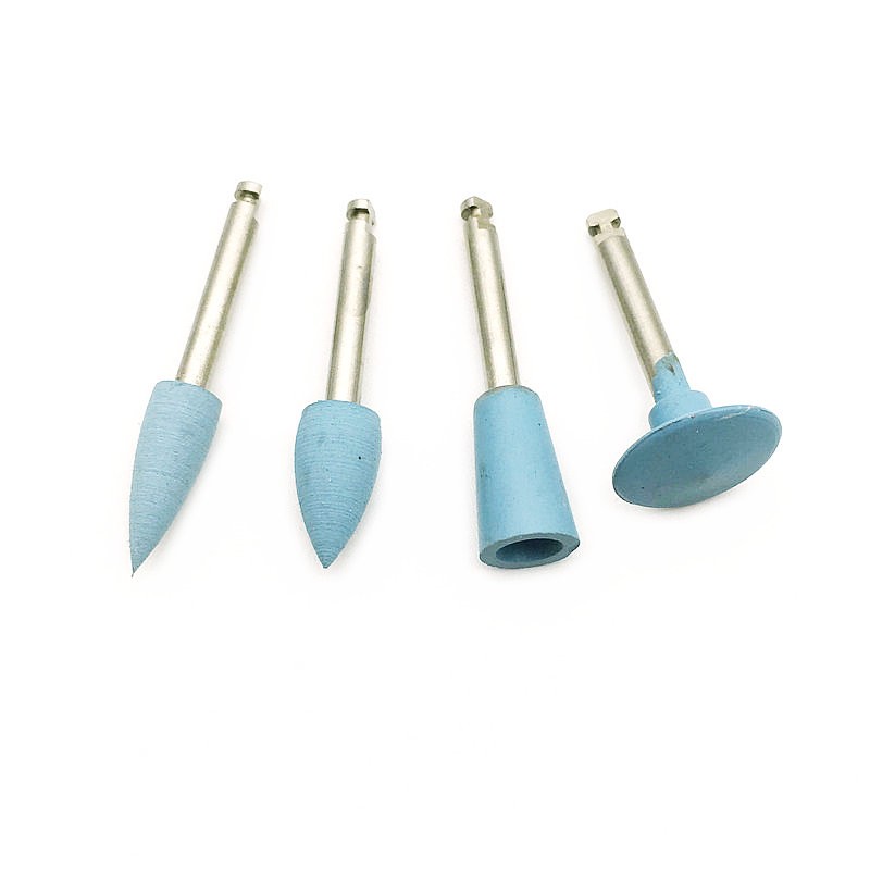 4pcs Combination RA Grinding Heads Dental Polishing Teeth Polishing Tool for Low Speed ​​Teeth Polishing Machine Whitening Product