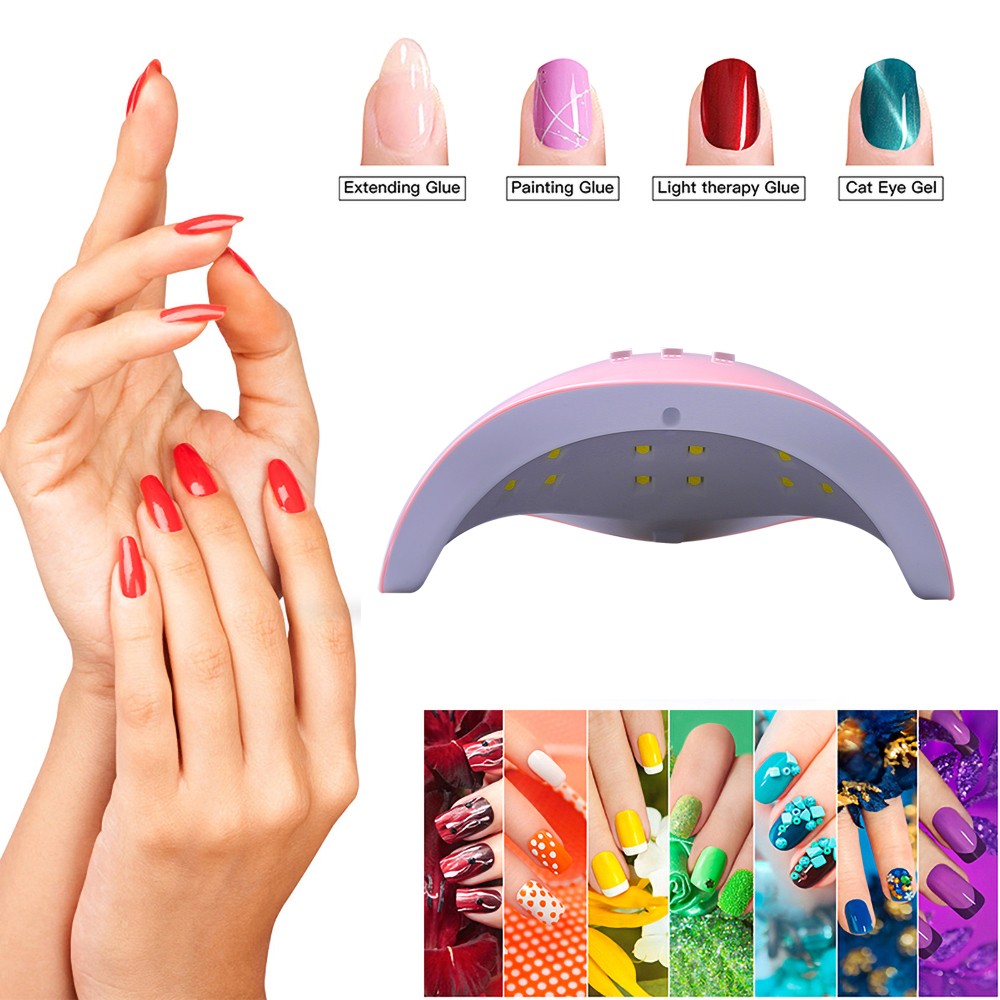 54W 18 Led Lights Nail Dryer UV Curing Lamp Nail Polish Gel Ice Povision Varnish Lamp Auto Sensor Nail Art Manicure Tool