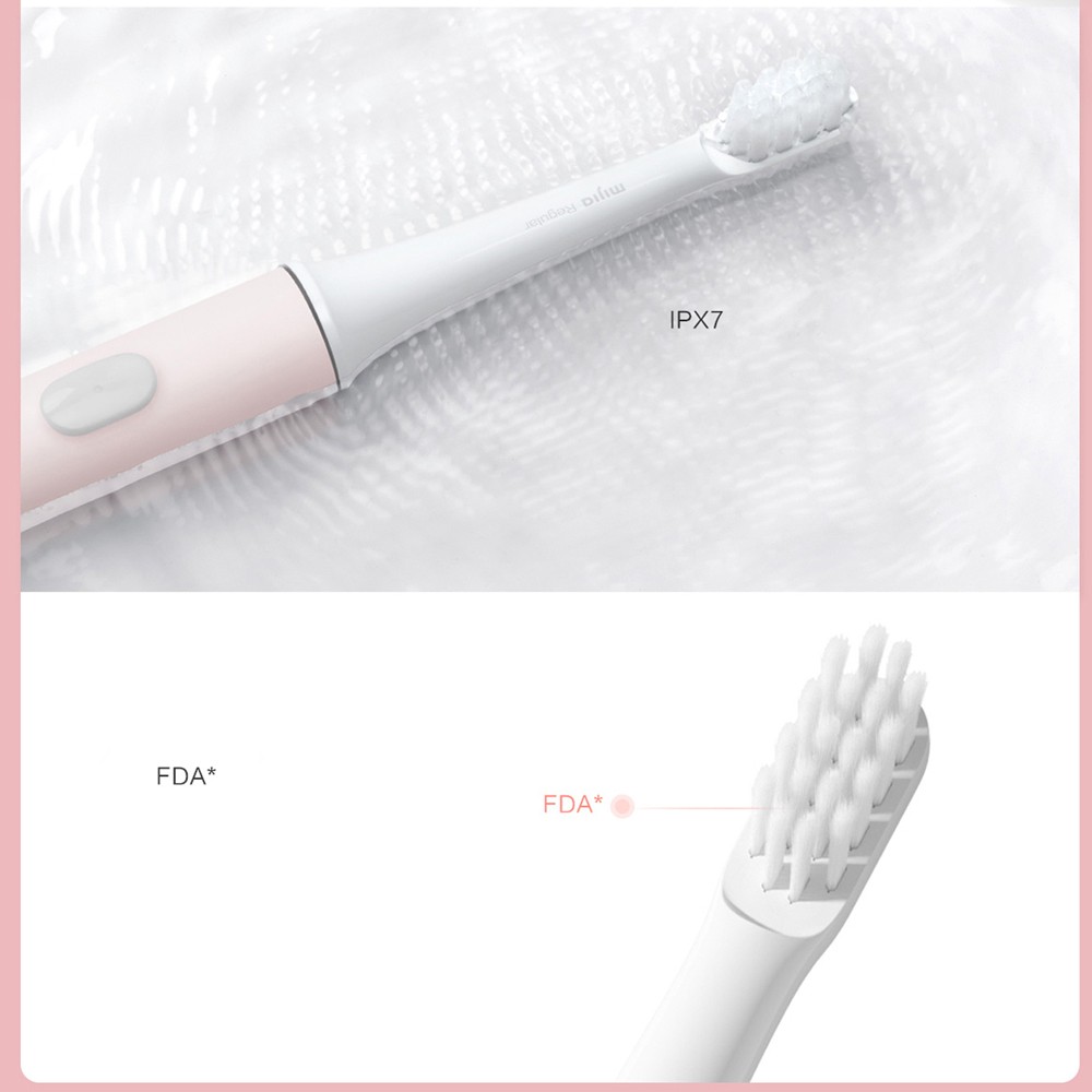 Xiaomi Mijia T100 Sonic Electric Toothbrush Wireless Rechargeable IPX7 Waterproof Ultrasonic Automatic Toothbrush