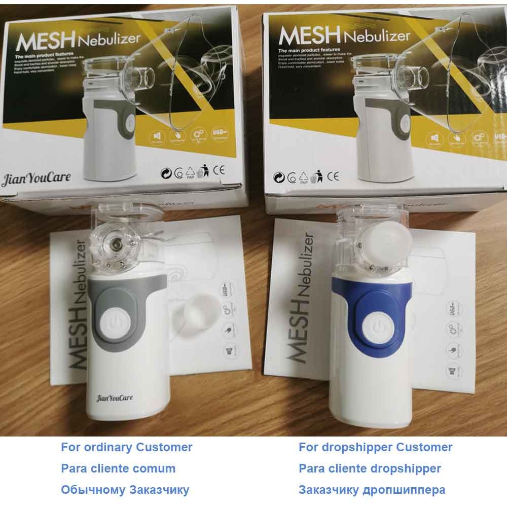 Mini Handheld Inhalation Nebulizer Automatic Mesh Inhaler Silent Inhaler Vaporizer For Children