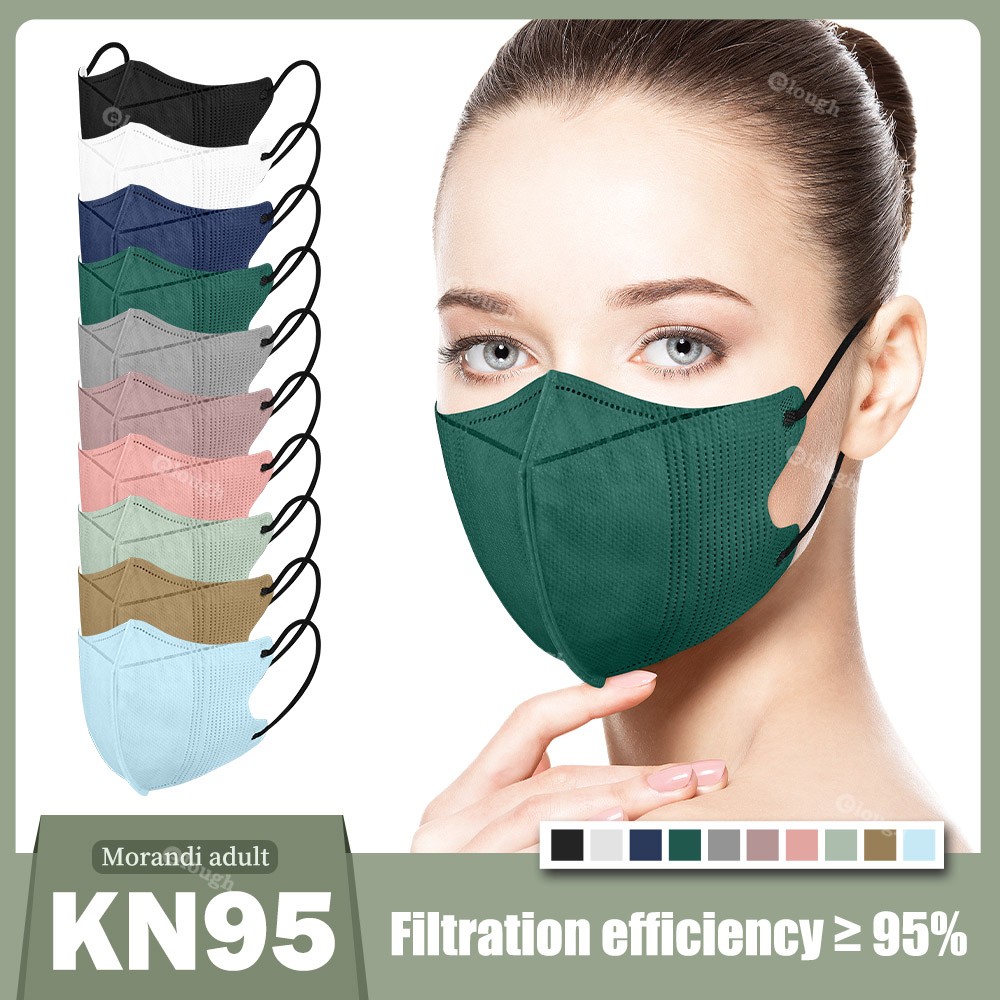 3D mask kn95fan ffp2 mascarillas Morandi fpp2 masks KN95 certificate face mask 4 layers security protection mask KN 95 ffp2masque