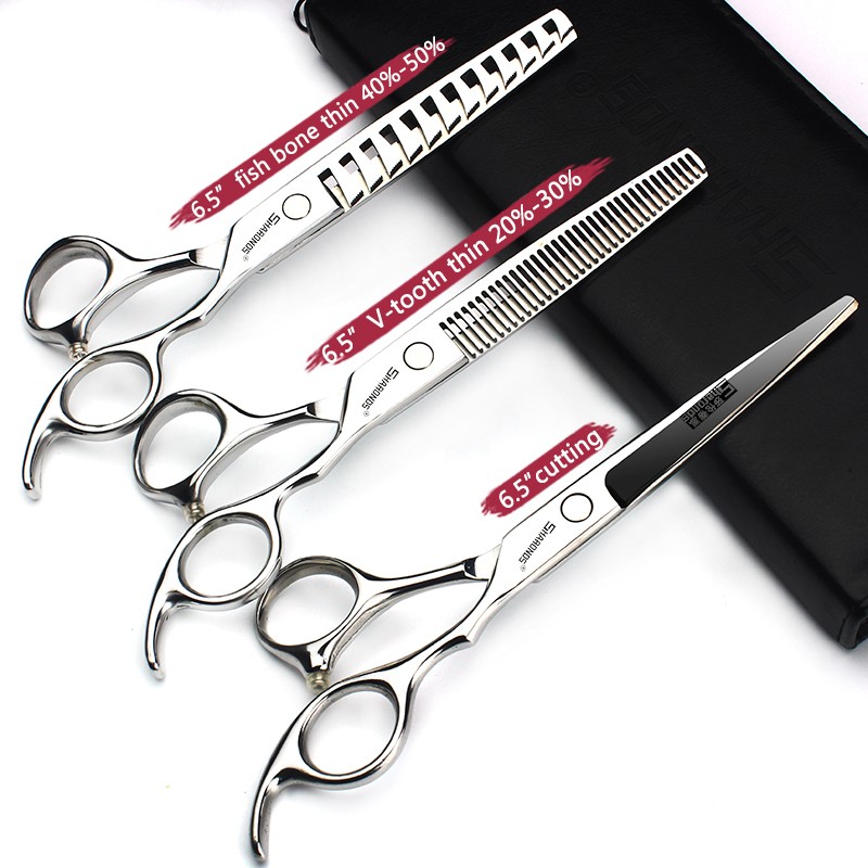 5.5/6/6.5/7/7.5 inch scissors Japan professional hairdressing scissors barber scissors set hair cutting shears thinning clippers