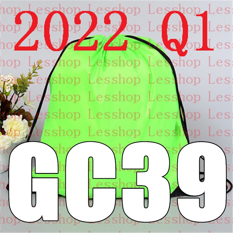 الاحدث 2022 Q1 GS39 نمط جديد GS 39 مجموعة من جيب وسحب على حبل حقيبة يد حقيبة جديدة