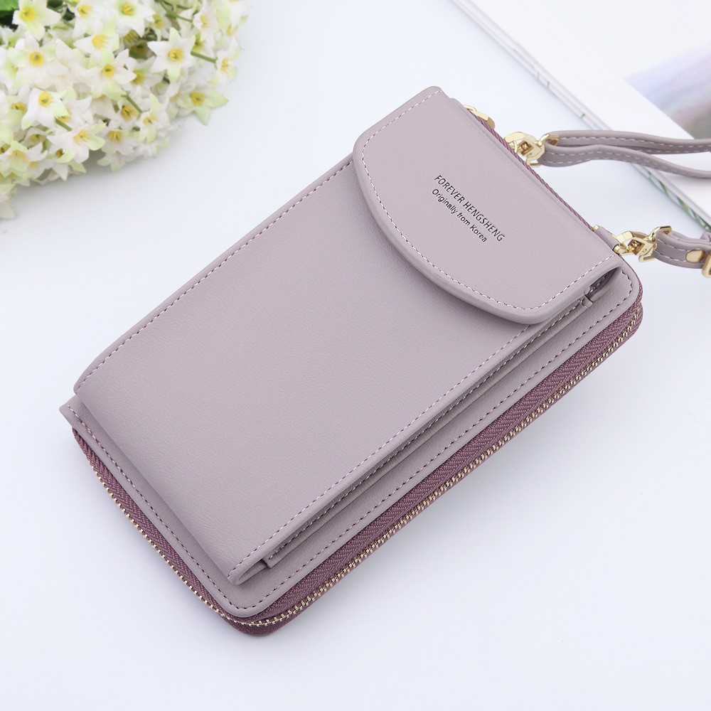 Women's Long Wallet, Shoulder Bag, Wallet, Zipper Phone Pocket, Card Holder, New Collection