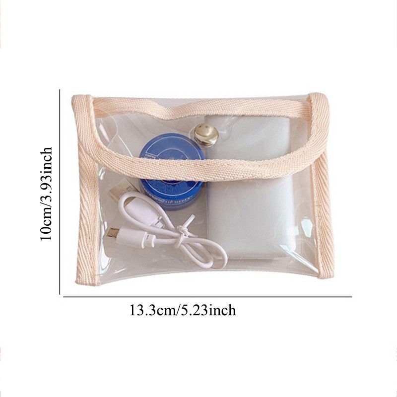 Bag Purse Card Pouch Organizer Case Purse Transparent Card Holder Credit Card Holder Makeup Storage Transparent Cosmetic Bag