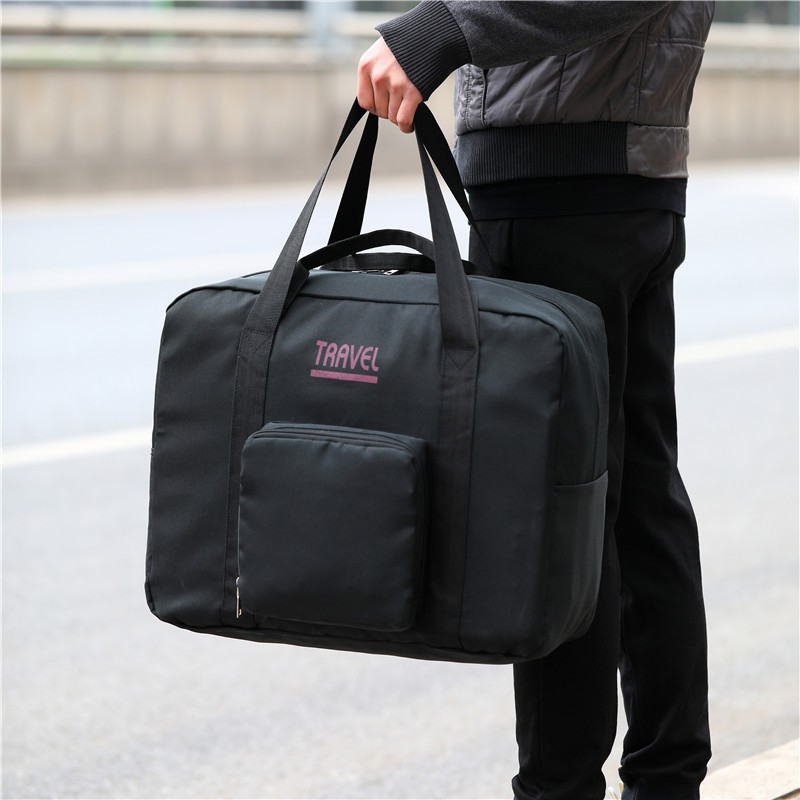 Portable Folding Unisex Large Travel Duffle Bag Waterproof Multifunctional Storage Bag Travel Duffle