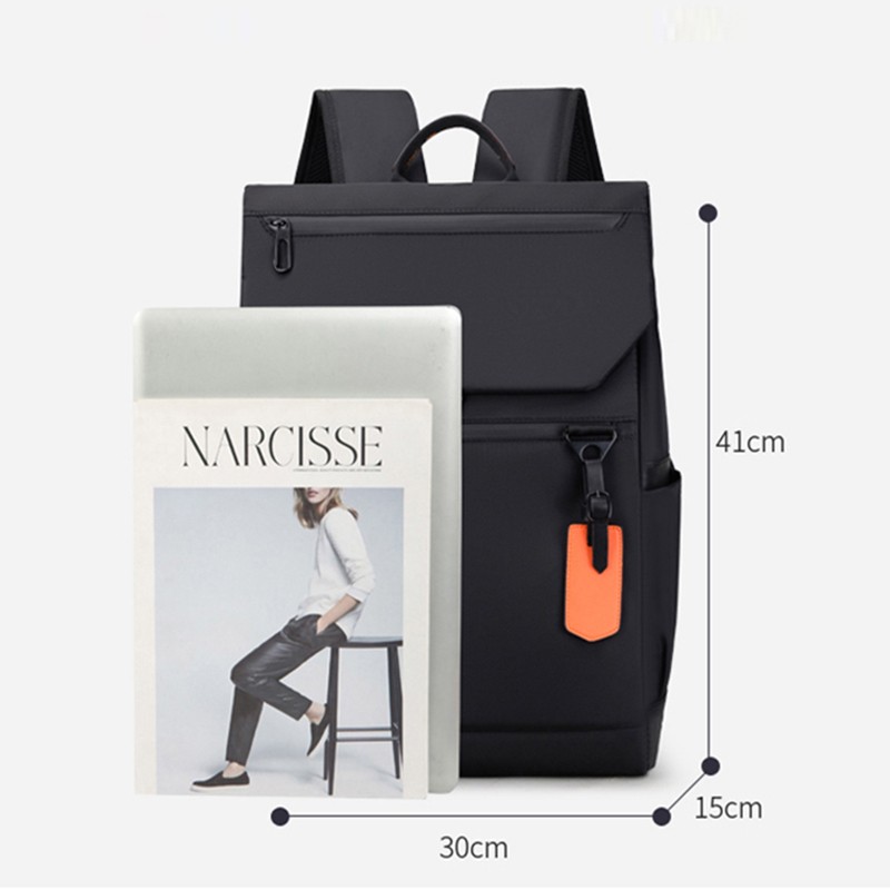 High Quality Waterproof Men's 15 Inches Laptop Backpack Fashion Urban Man Backpack USB Charging Business Travel Backpack Unisex