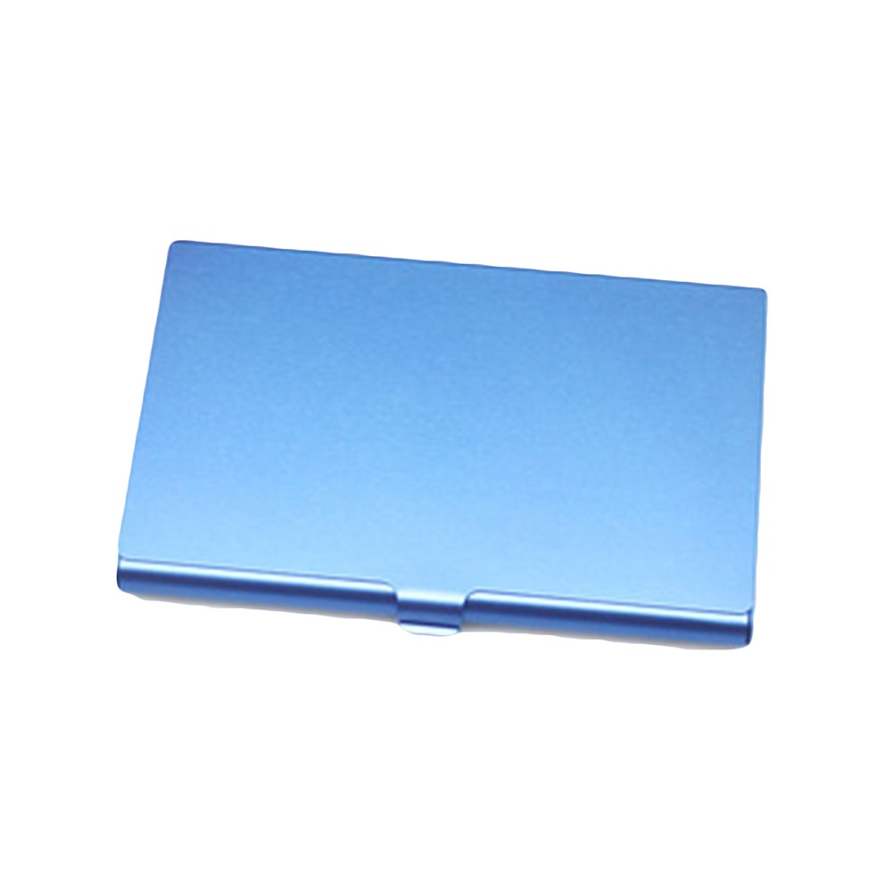 Men's Business Card Case Stainless Steel Aluminum Business Card Holder Metal Box Cover