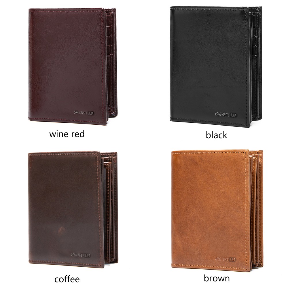 Smart Bluetooth Compatible Wallet Anti-lost Genuine Leather Mens Wallets Card Holder Wallet Finder Gifts Dad Free Engraving