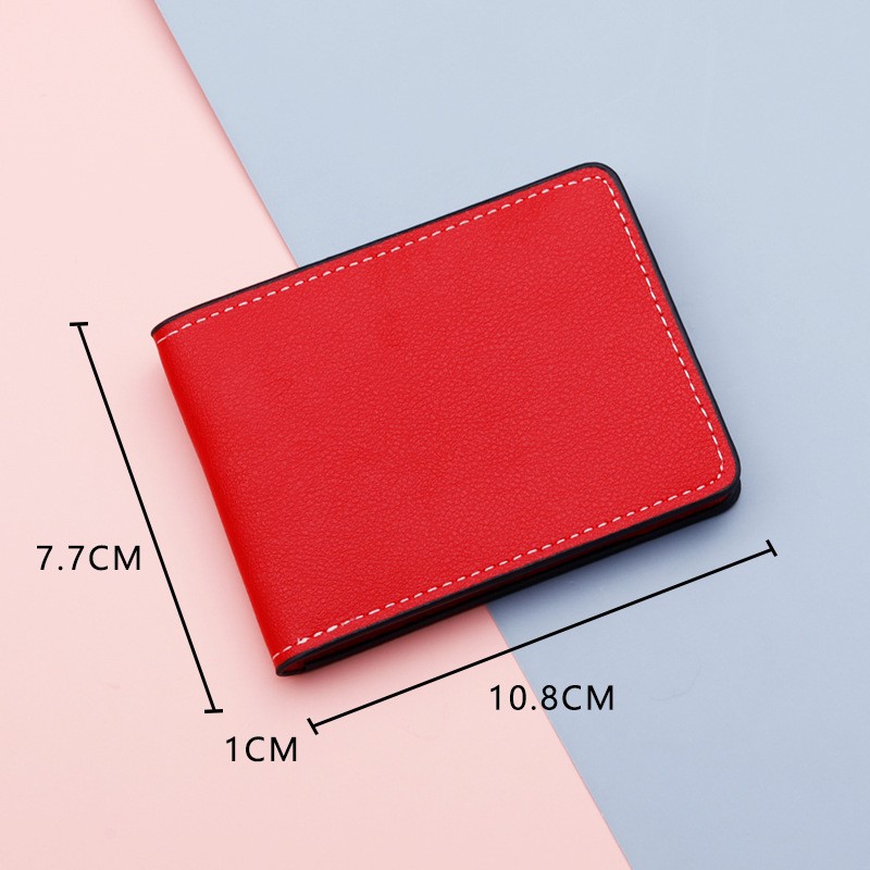 Super Slim PU Leather ID Credit Card Holder Book Organizer Men Ultra-thin Business Card Holders Wallet Driver License Wallet