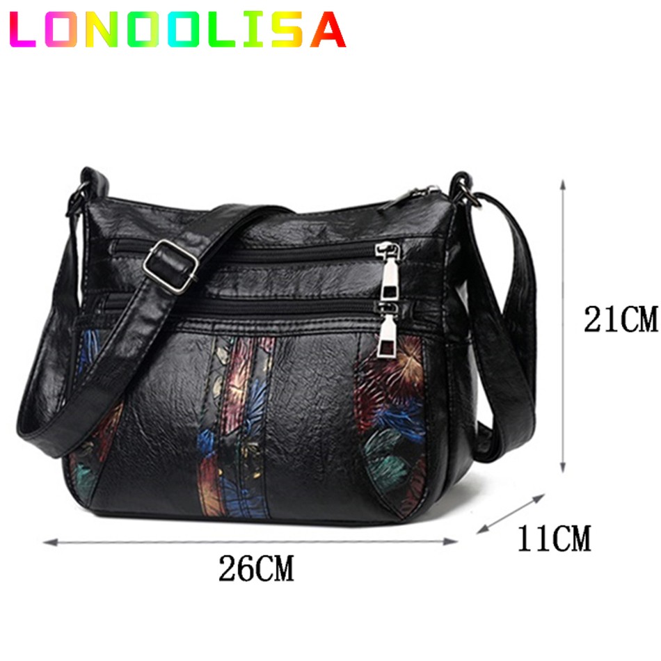 Multi-pocket casual crossbody bag for women fashion shoulder bag and purse high quality large capacity messenger bag