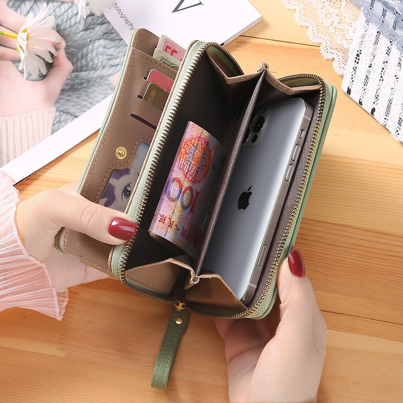 Wallet Women 2022 Lady Short Wallets Clutch Bag Money Small Purses Fold Leather Female Coin Purse Card Holder Carteira Feminina