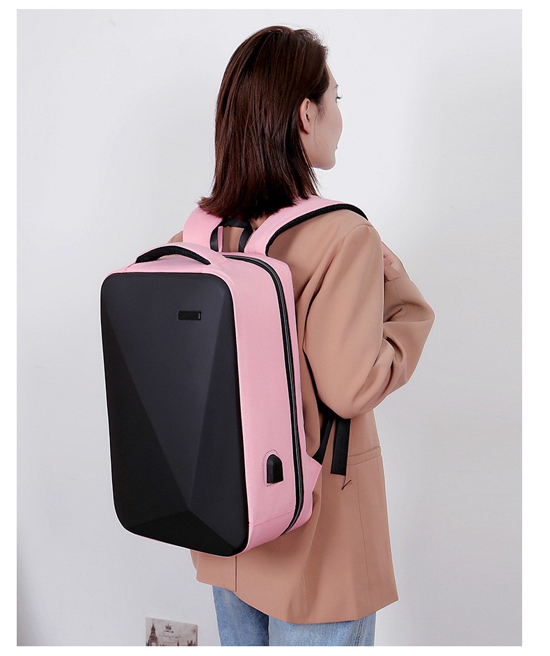 Crossten Laptop Backpack Anti-theft Lock 15.6 inch Laptop Backpack USB Charging Multifunctional Waterproof Business School Bag