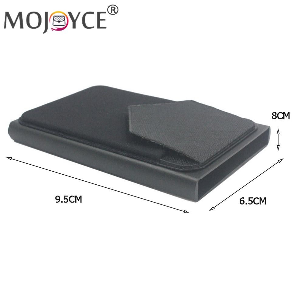 Anti-theft Automatic ID Card Holder Portable Aluminum Protective Bank Credit Card Storage Bag Smart Quick Release Wallet