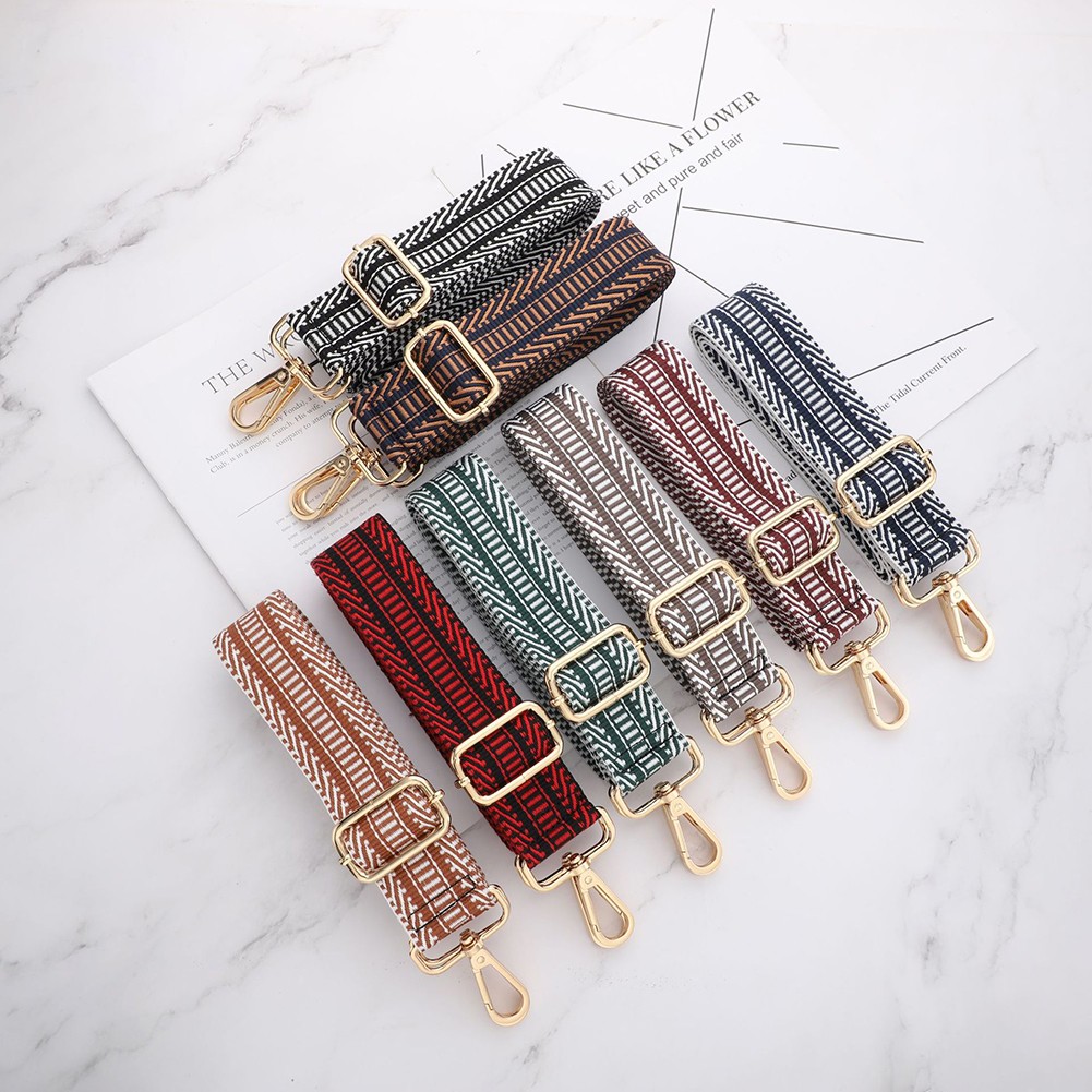 Creative Women Messenger Bag Long Chain Bag Strap DIY Colorful Handles Shoulder Strap Charms Replacement Accessories